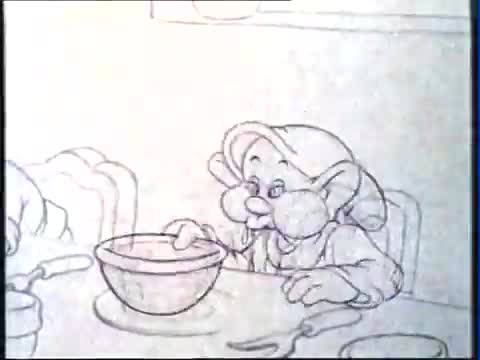 Tecknat Barn Svenska:Snövits Dokumentärfilm (1937-1938) VHSRIPPEN (Svenska) Trailer